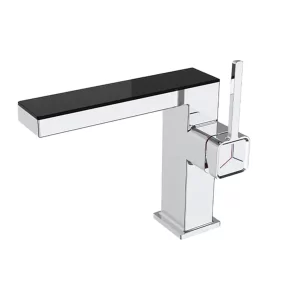 Digital Akden Nickel Basin Mixer